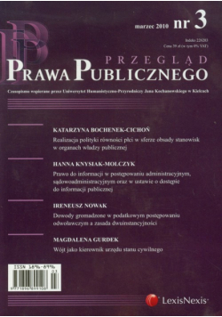 Przegląd Prawa Publicznego 3/2010