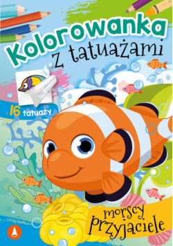 Kolorowanka z tatuażami Morscy przyjaciele