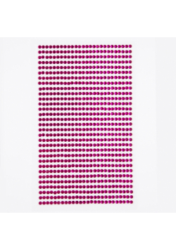 Kryształki samoprzylepne Fuchsia 3mm 806szt