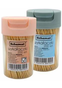 Wykałaczki 200szt MIX