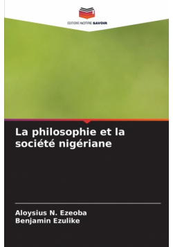 La philosophie et la société nigériane