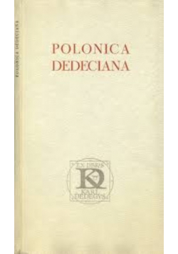 Polonica Dedeciana