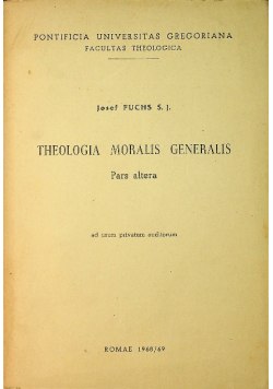 Theologia moralis generalis