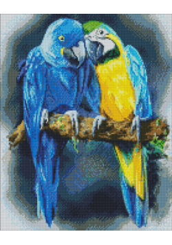 Diamentowa mozaika IDEYKA 40x50 cm Jest nam dobrze razem