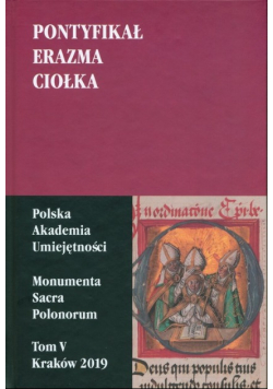 Pontyfikał Erazma Ciołka