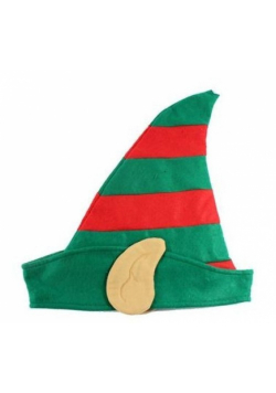 Czapka Elf z uszami 30x35 cm