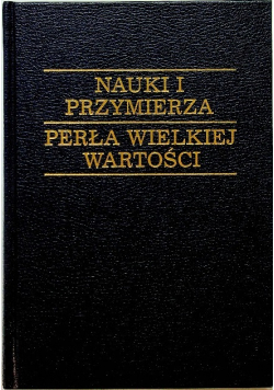 Nauki i przymierza perła wielkiej wartości