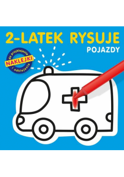 2 latek rysuje Pojazdy
