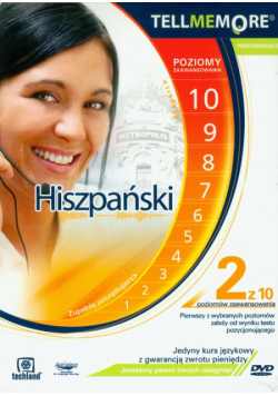 Tell Me More Performance Hiszpański 2 z 10 poziomów zaawansowania + DVD