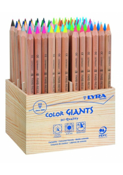 Kredki Giants natur 96 sztuk