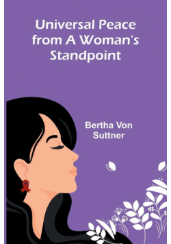 Universal peace-from a woman's standpoint