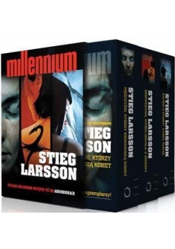 Trylogia Millenium - Stieg Larsson (pakiet) - Nowa