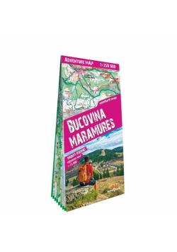 Adventure map Bucovina Maramures 1:250 000 lam
