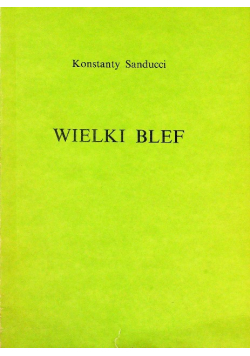 Wielki blef