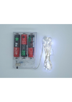Łańcuch z lampkami LED biały 5m