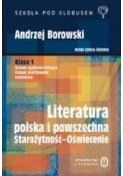 Literatura polska i powszechna Starożytność Oświecenie