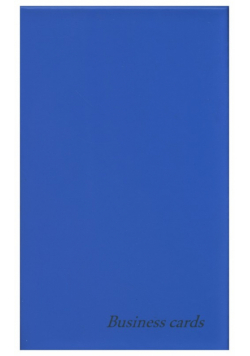 Wizytownik 200 błękitny