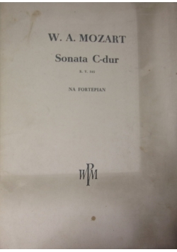 Sonata C-dur K. V. 545 na fortepian