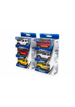 Zestaw 3 samochodzików 1:48