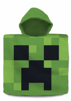 Poncho kąpielowe Minecraft 120x60 cm MNC-438P