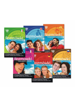 Rozmówki język angielski / niemiecki / rosyjski / hiszpański / francuski / włoski