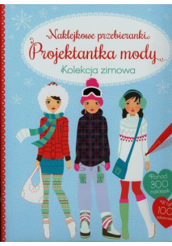 Naklejkowe przebieranki Projektantka mody Kolekcja zimowa