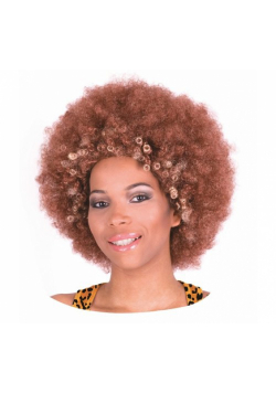 Peruka Brown Afro