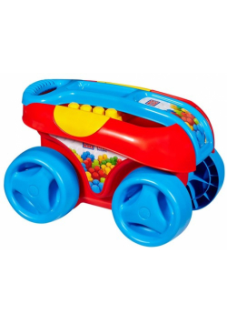 Mega Bloks Wielki wózek z klockami z rączką