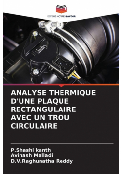 Analyse Thermique D'une Plaque Rectangulaire Avec Un Trou Circulaire