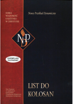 List do Kolosan