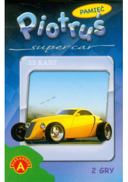 Karty Piotruś Super car