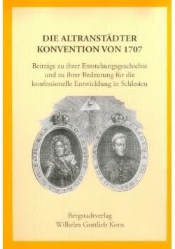 Die Altranstadter Konvention von 1707