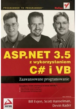 ASP NET 3 5 z wykorzystaniem C i VB