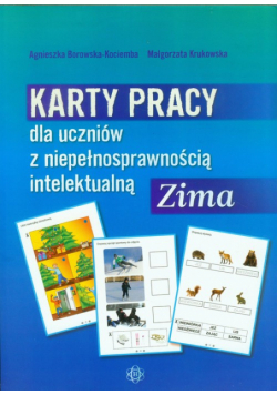 Karty pracy dla uczniów z niepełnosprawnością intelektualną Zima