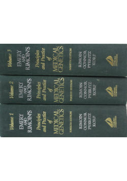 Emery and Rimoin's Principles and Practices of Medical Genetics Tom 1 do 3