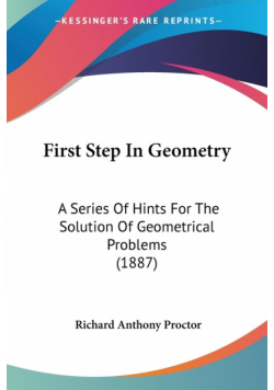 First Step In Geometry