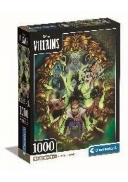 Puzzle 1000 Compact Disney Villains