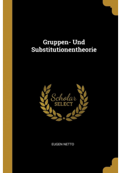 Gruppen- Und Substitutionentheorie