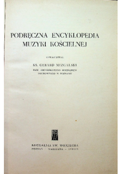 Podręczna Encyklopedia Muzyki Kościelnej