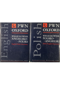 Wielki słownik polsko angielski / Wielki słownik angielsko polski