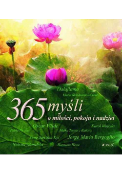 365 myśli o miłości pokoju i nadziei