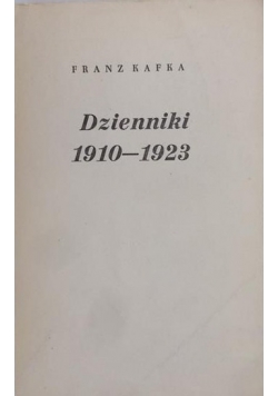 Dzienniki 1910-1923