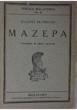Mazepa, ok. 1924 r.