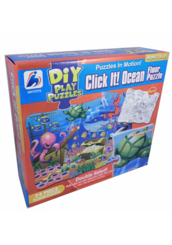 Puzzle dwustronne do malowania Wodny świat 24