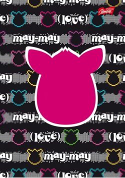 Brulion A5 Furby w kratkę 96 kartek May-may