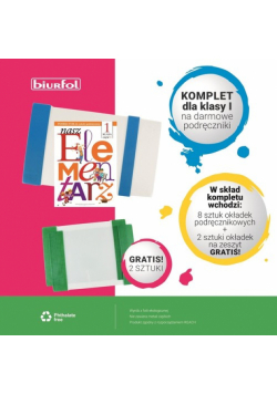 Uniwersalny komplet okładek dla klasy 1