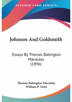 Johnson And Goldsmith