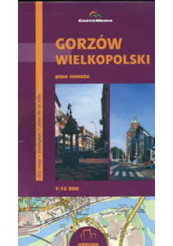 Gorzów Wielkopolski Plan miasta 1:15 000