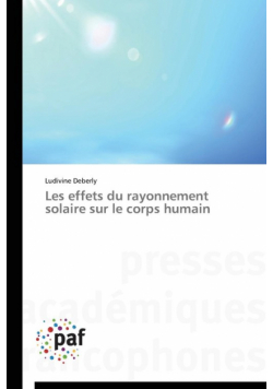 Les effets du rayonnement solaire sur le corps humain