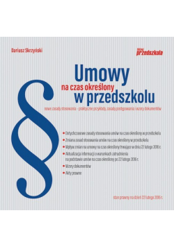 Umowy na czas określony w przedszkolu